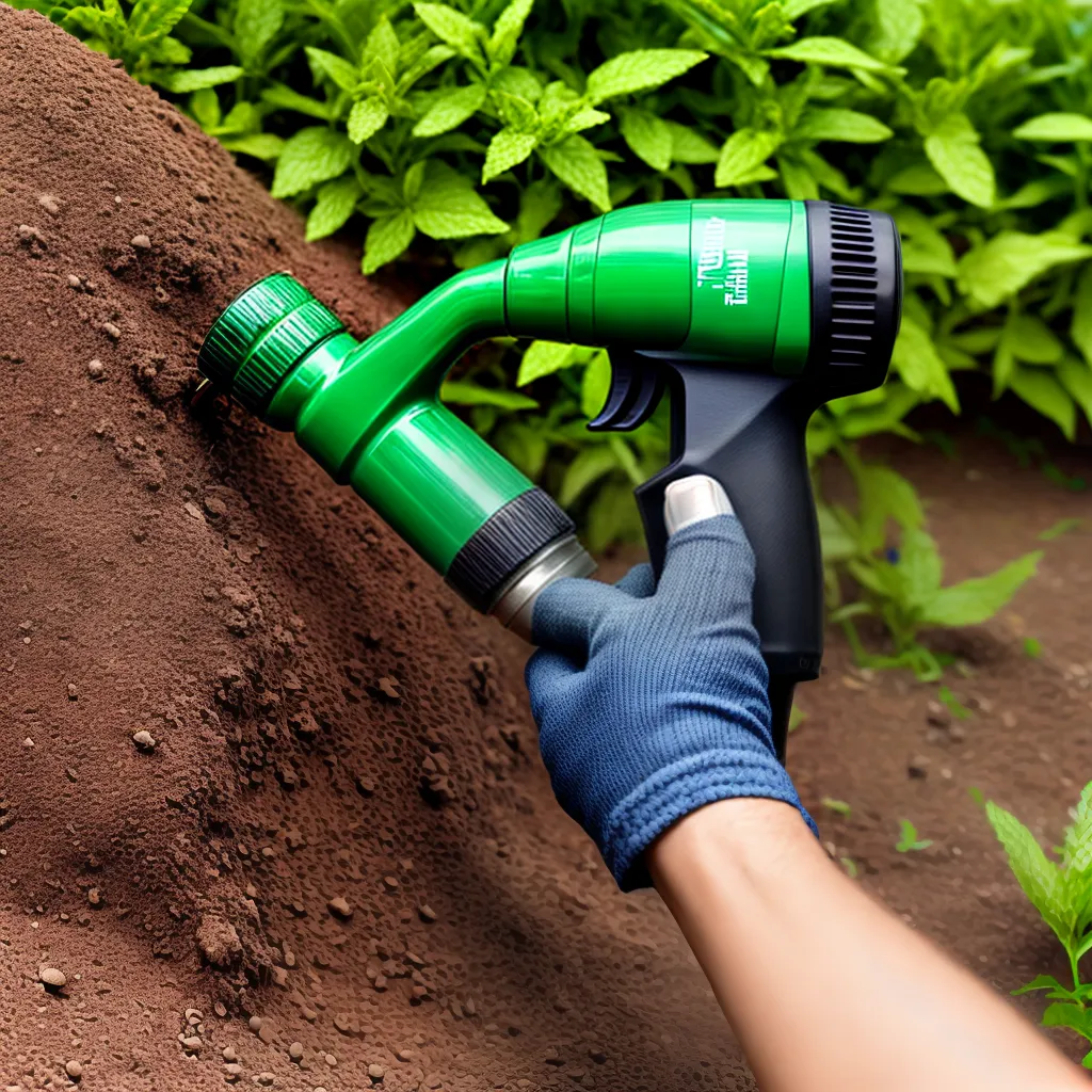 mao jardineiro spray fertilizante foliar