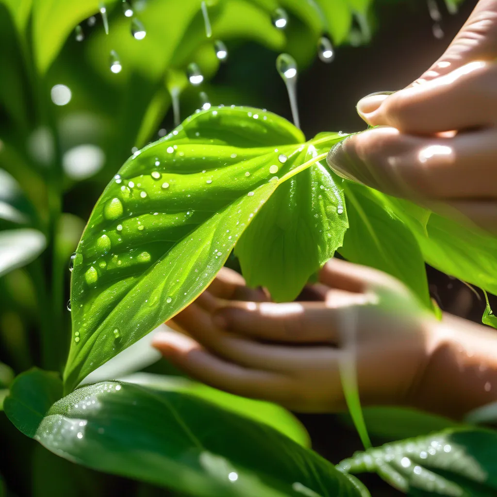 planta verde fertilizante mistura foliar