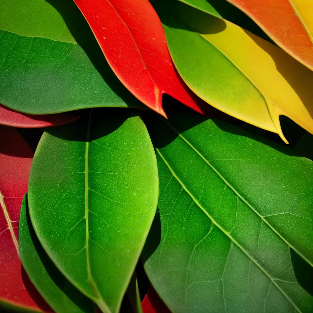 folha croton brasileirinho diversidade cores