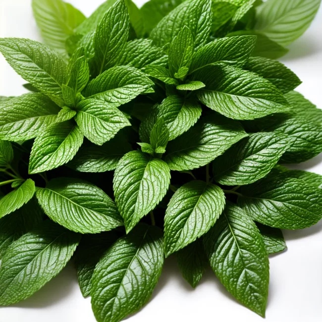 folhas frescas hortela versatilidade folhas frescas hortela versatilidade