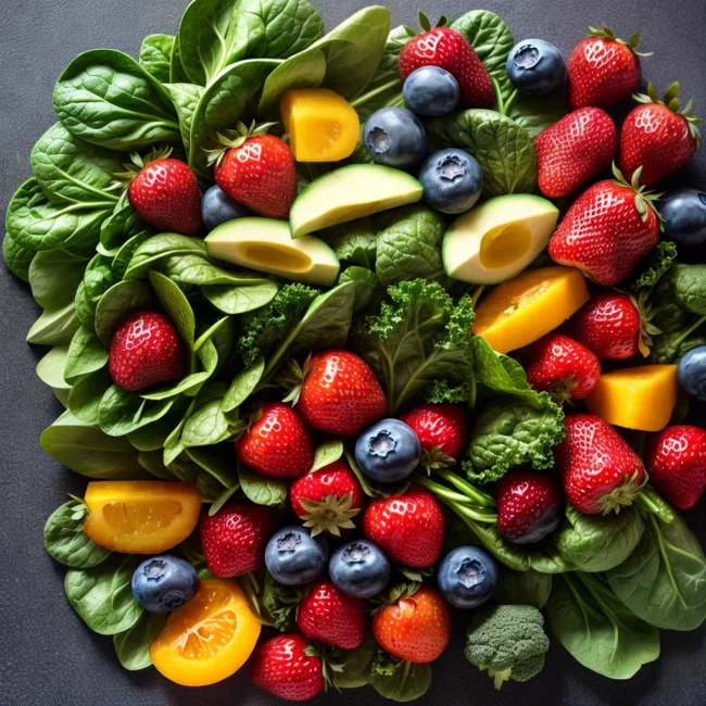horta colorida verduras frutas nutricao