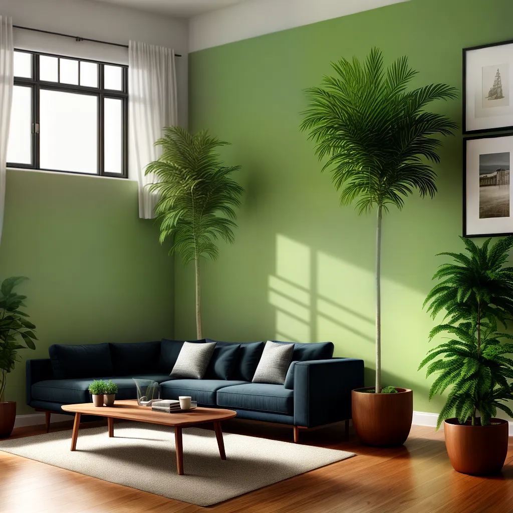 sala estar plantaverde ambiente acolhedor