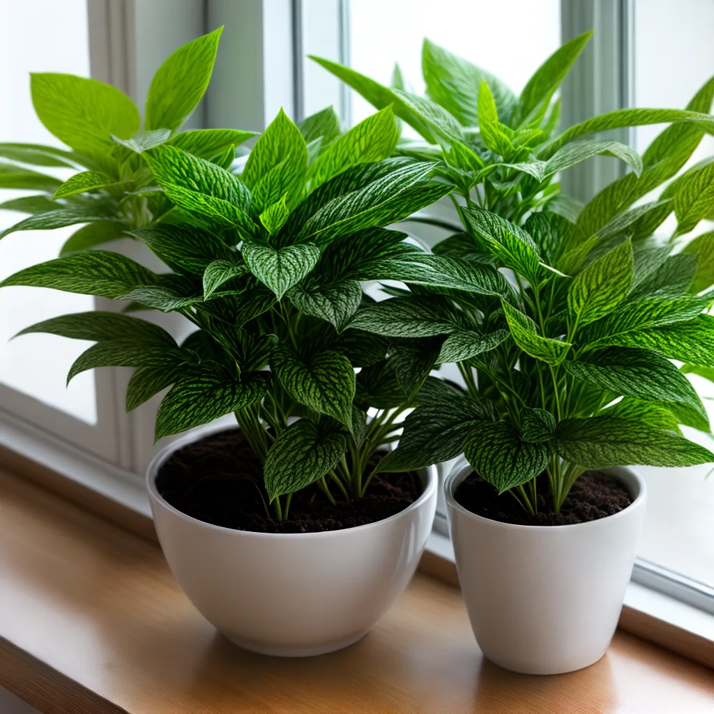 planta verde janela fertilizantes