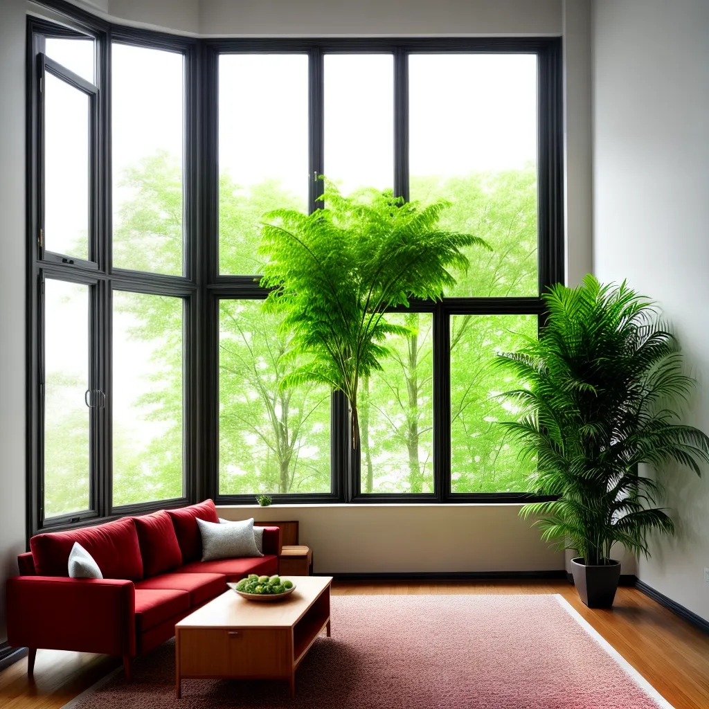 sala verde plantas inverno