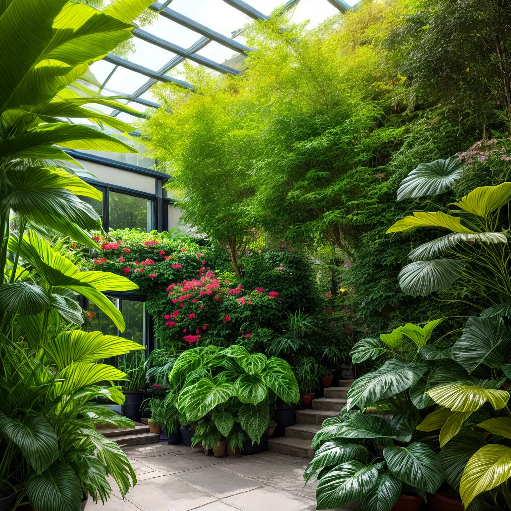 jardim interno vibrante sol flores jardim interno vibrante sol flores