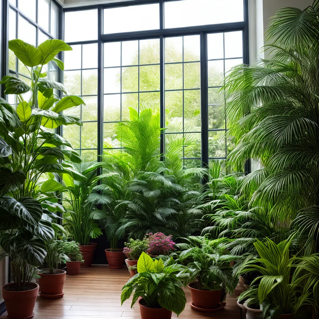 jardim interno verde luz sol 1