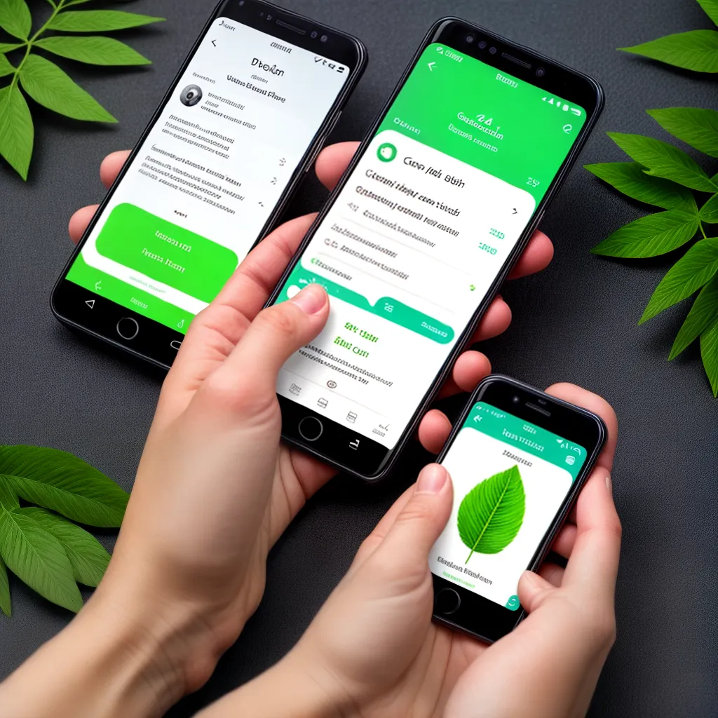 identificador plantas app folha verde identificador plantas app folha verde