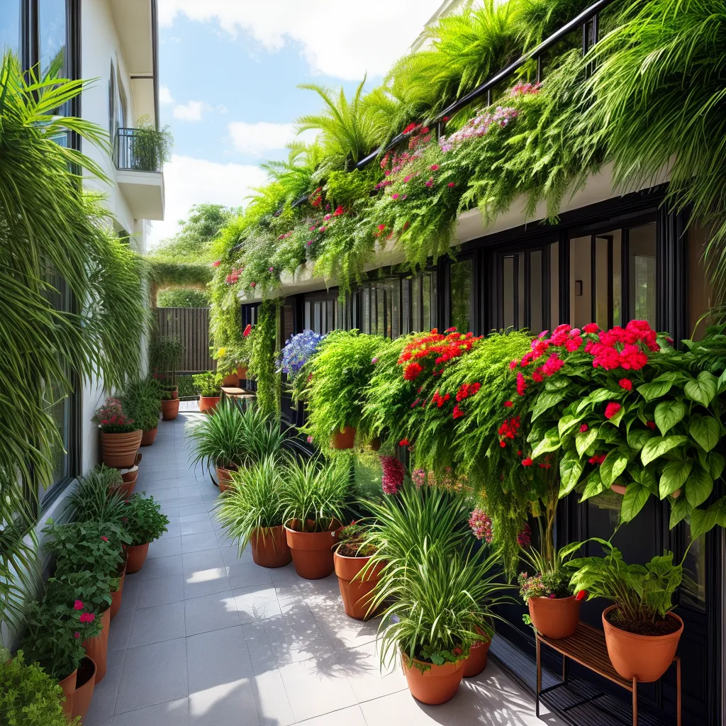 jardim vertical balcone 1