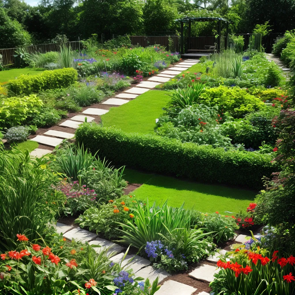jardim permacultura frutas vegetais sustentavel