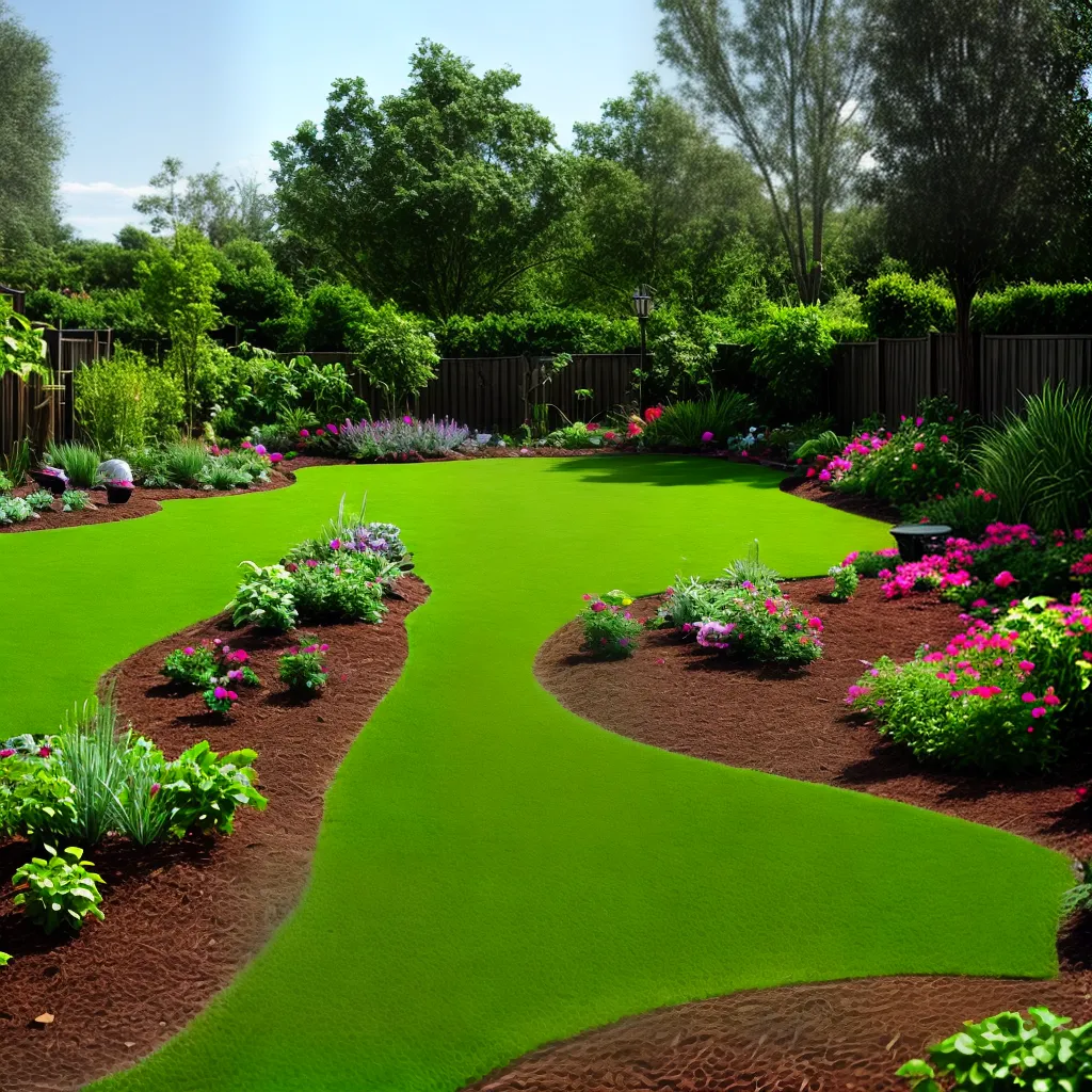 jardim verde mulch organico sustentavel