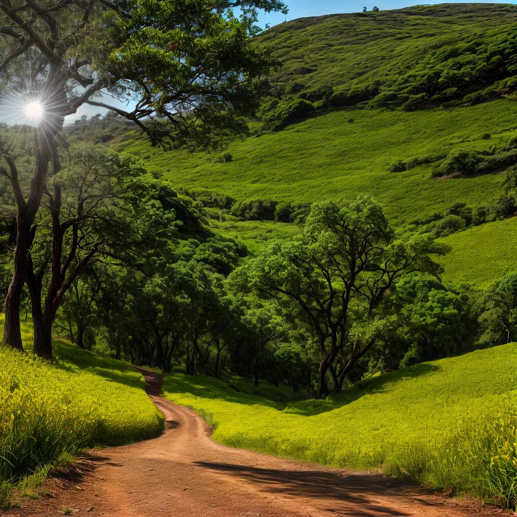 bosque antigo sol sombras musgo