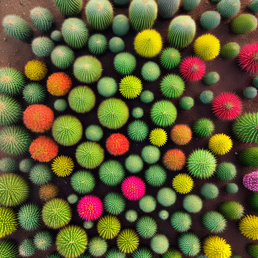 cactos diversidade deserto beleza