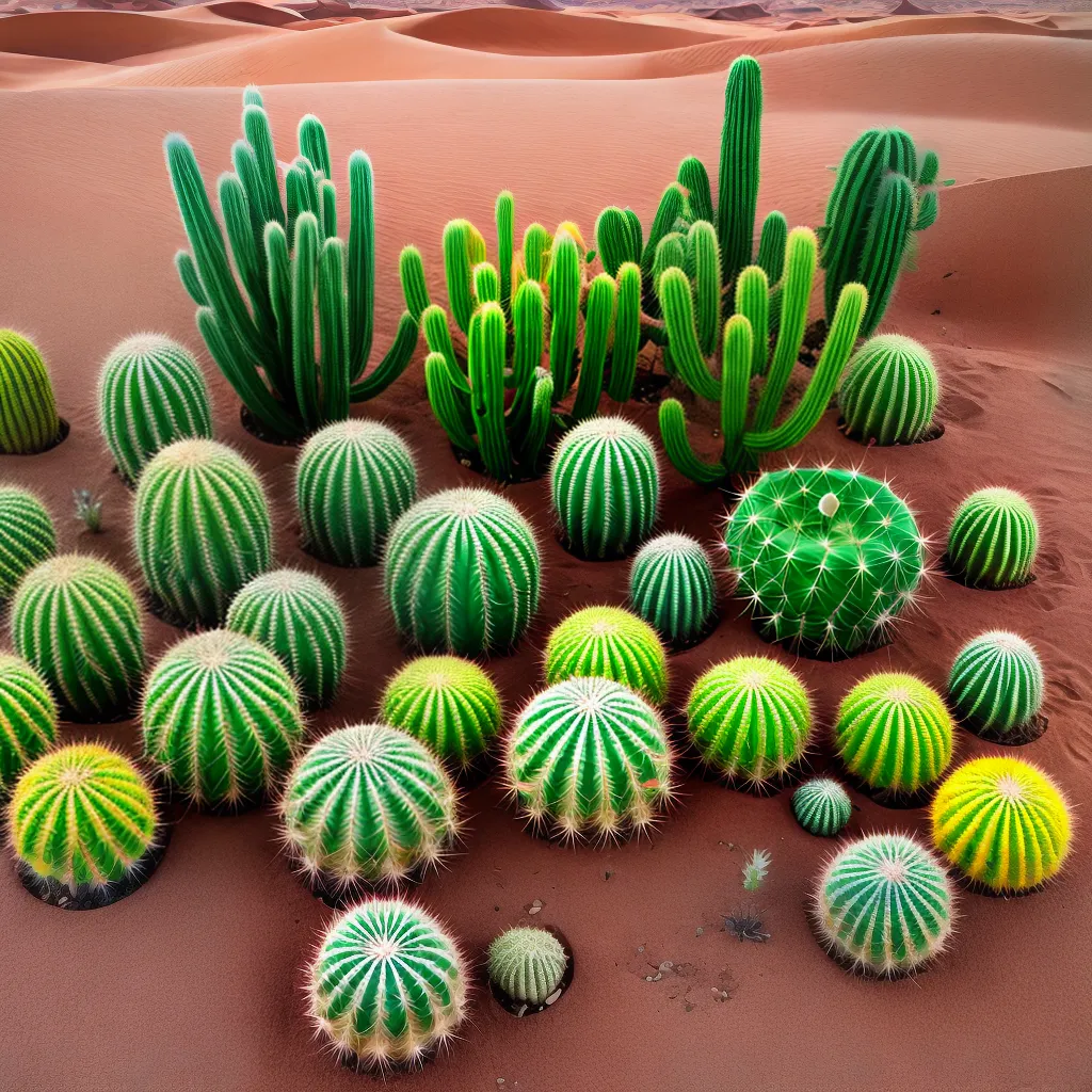 cactos diversidade deserto