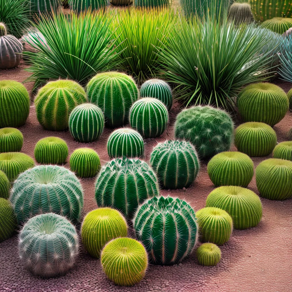 jardim cactos exoticos diversidade