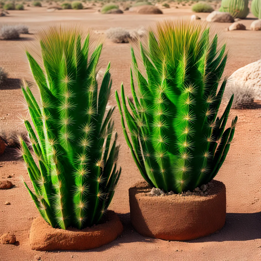 cacto verde deserto protecao agua