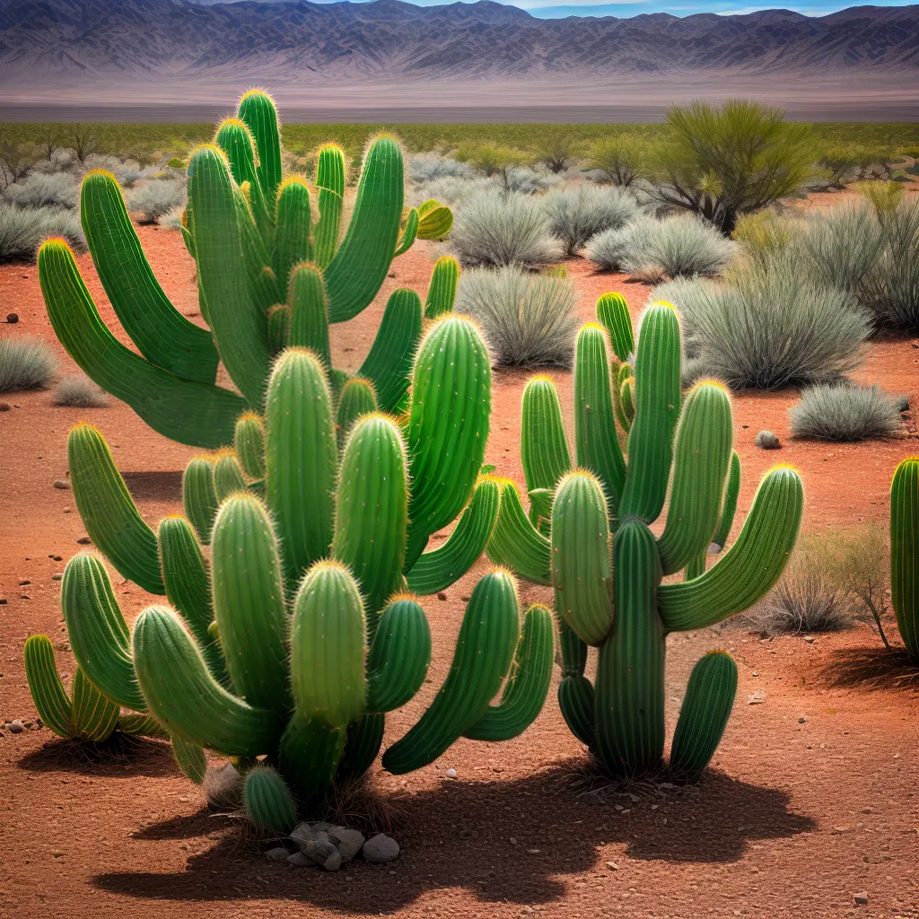 cacto verde resiliencia deserto
