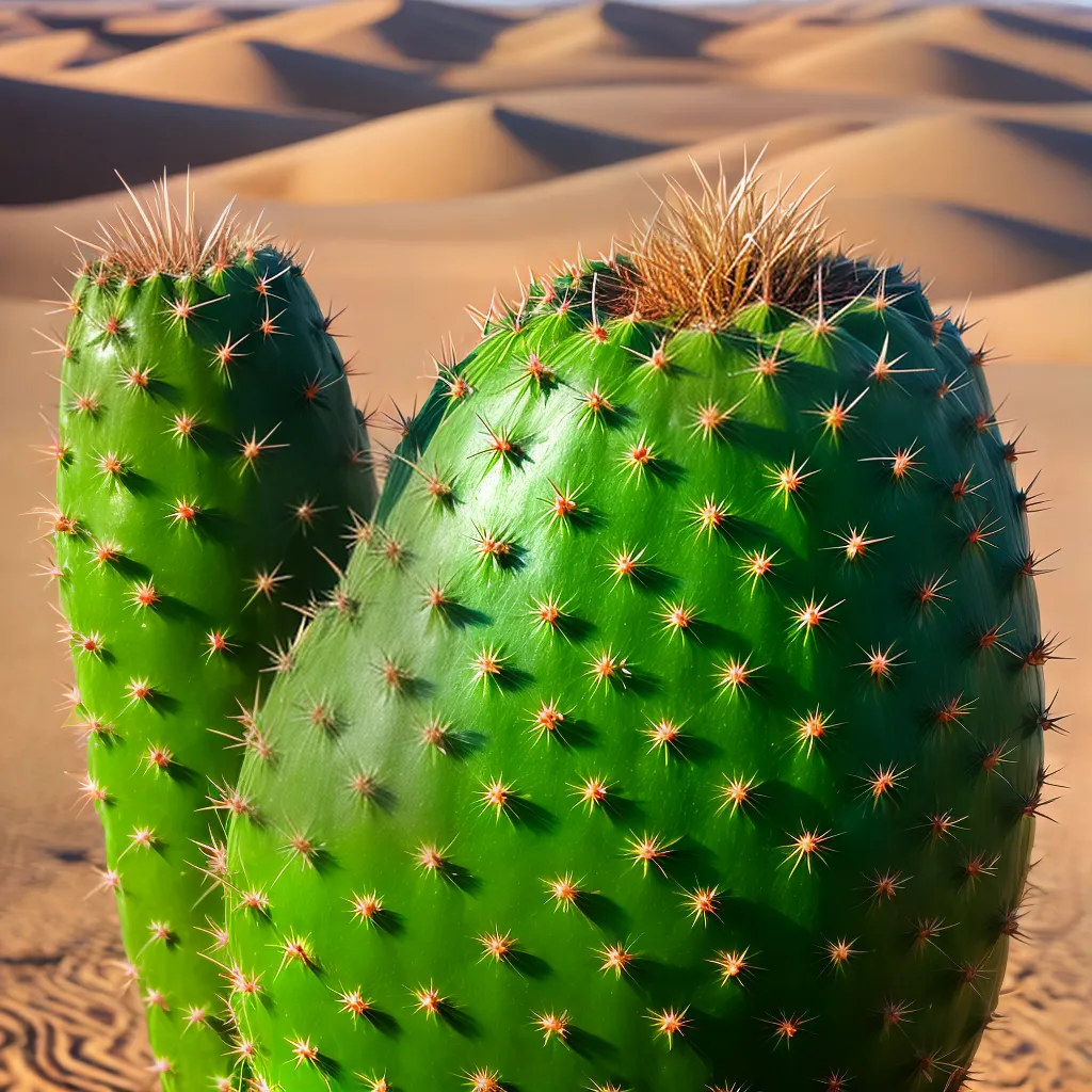 cacto verde deserto espinhos cacto verde deserto espinhos