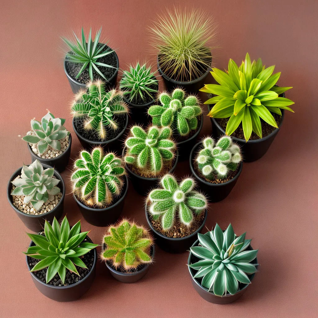 colecao cactos purificadores ar