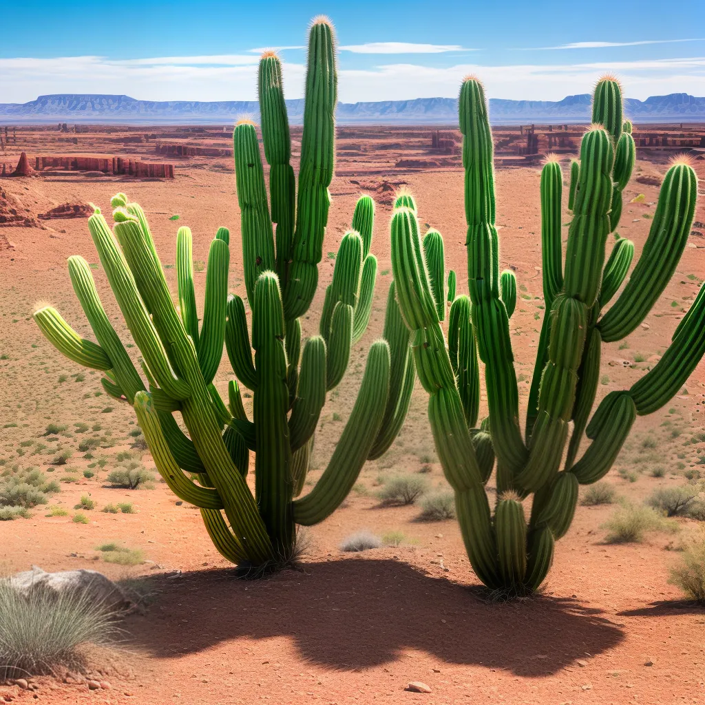 cacto verde resiliente deserto cacto verde resiliente deserto