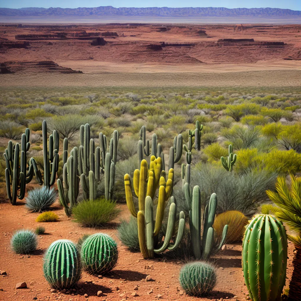 cactos tribos indigenas deserto