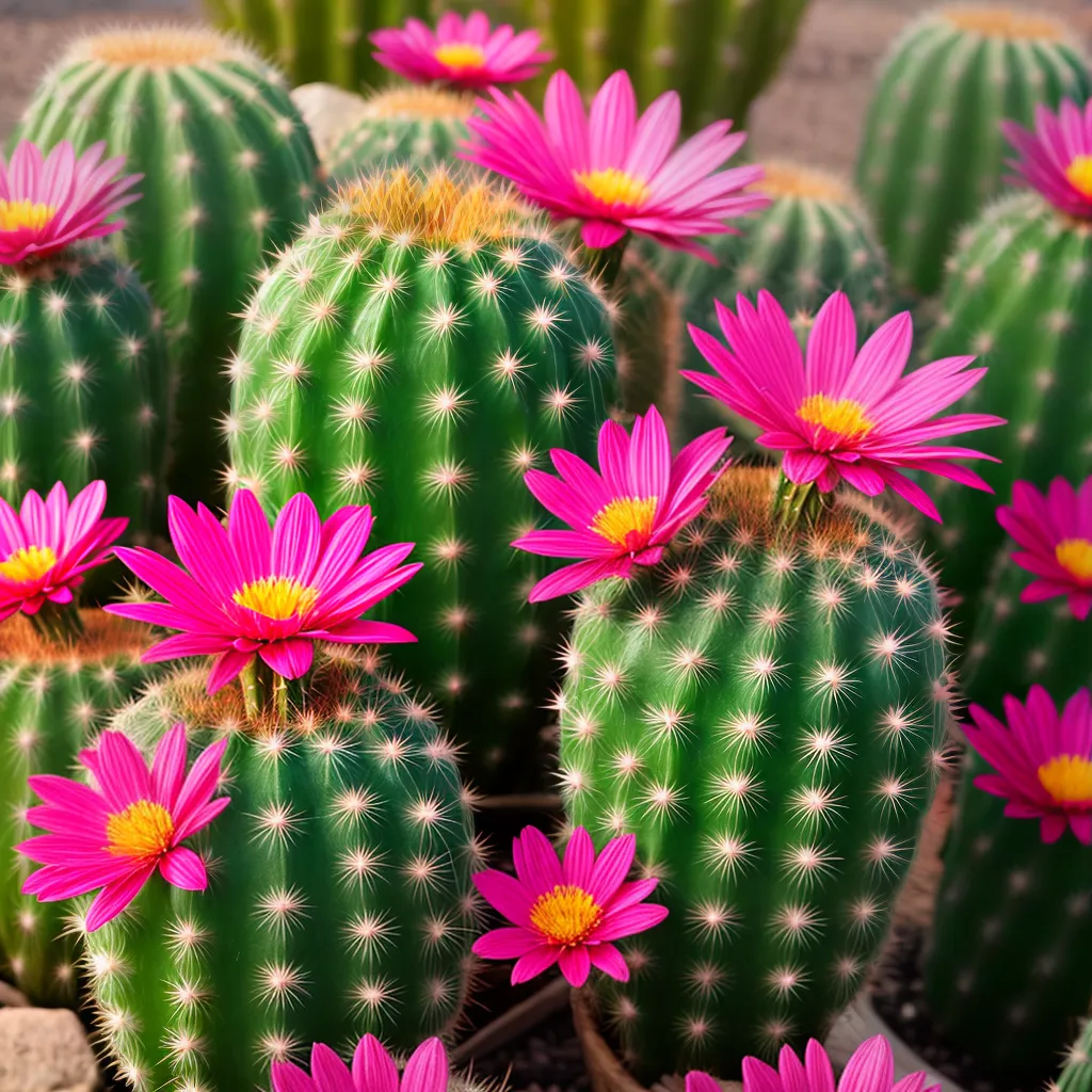 cacto colorido flores mensagens