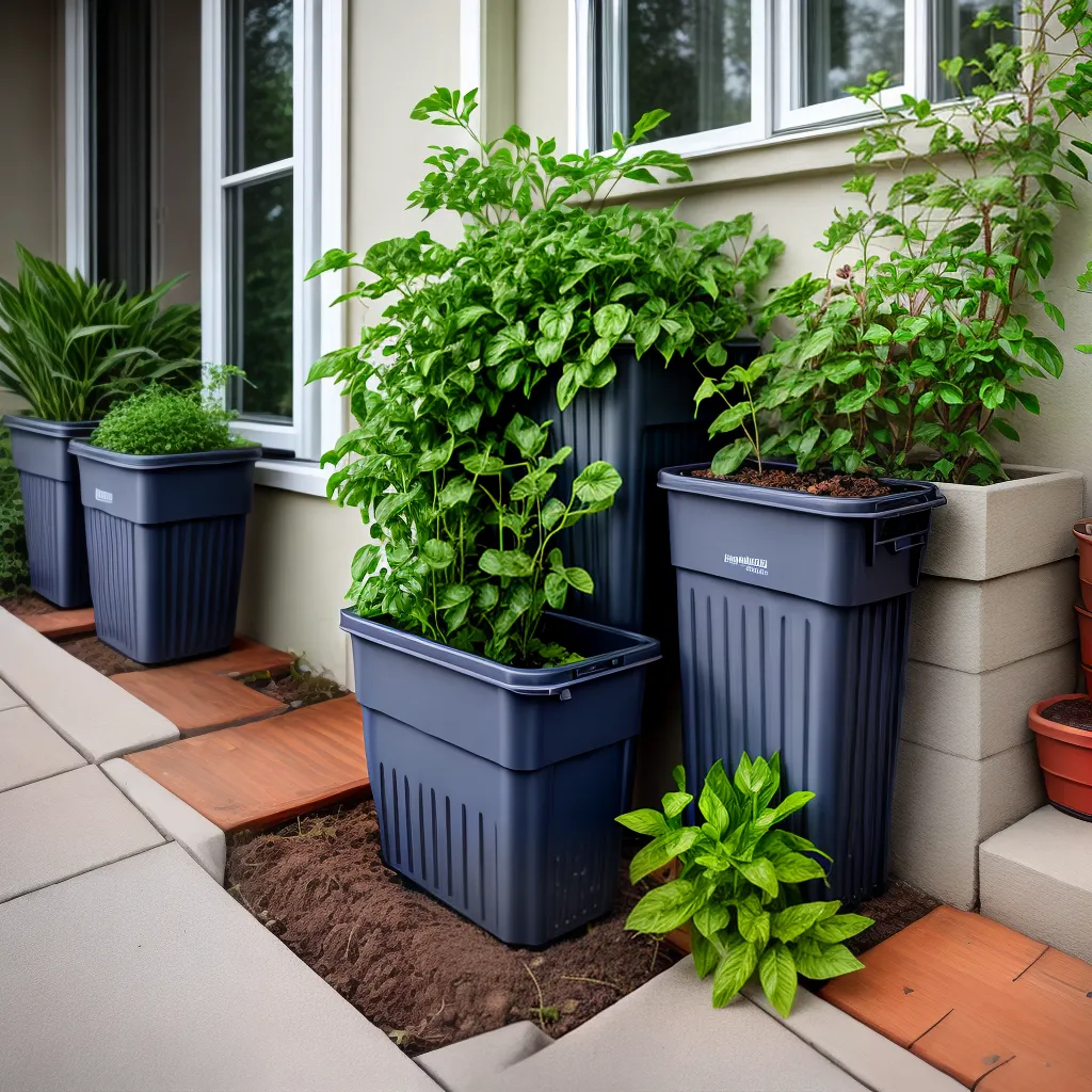 compostagem apartamento balcony plantas
