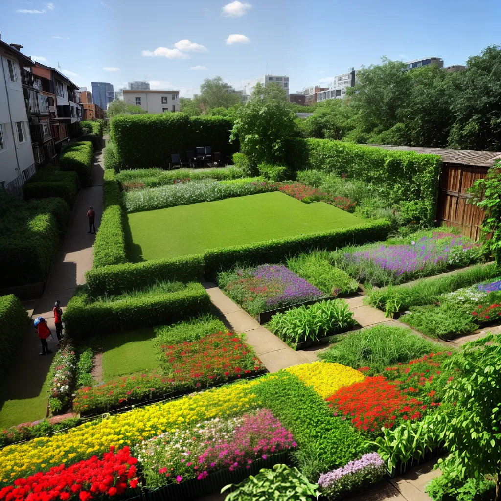 jardim urbano compostagem sustentavel
