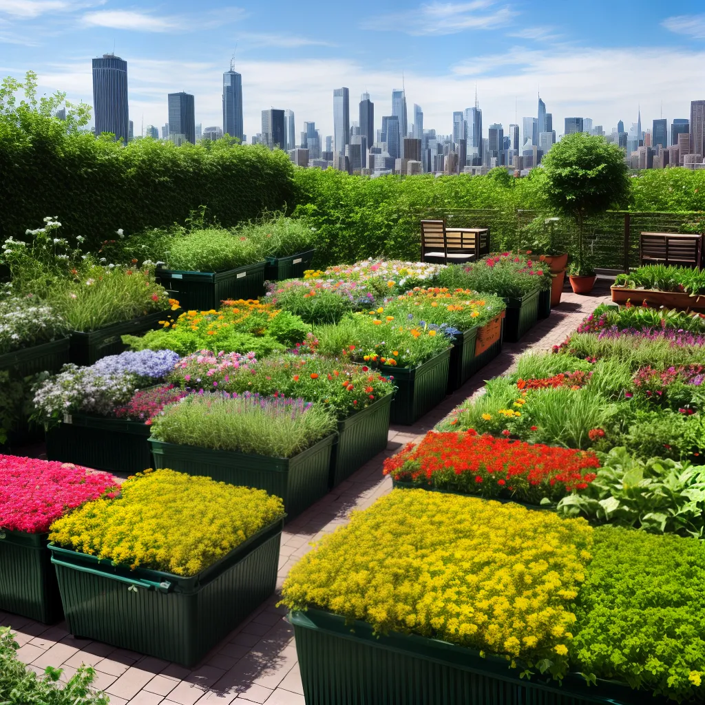 jardim urbano compostagem cidade