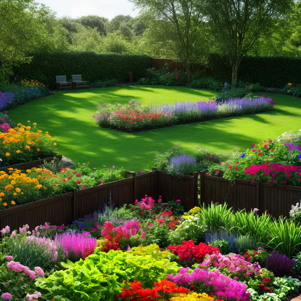 jardim colorido compostagem alimentos