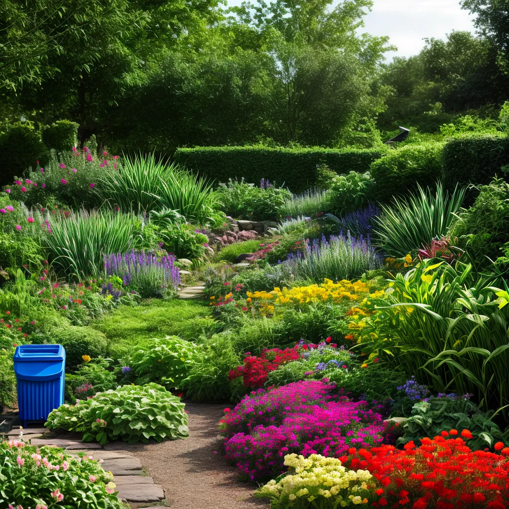 jardim vibrante composteira sustentavel 1