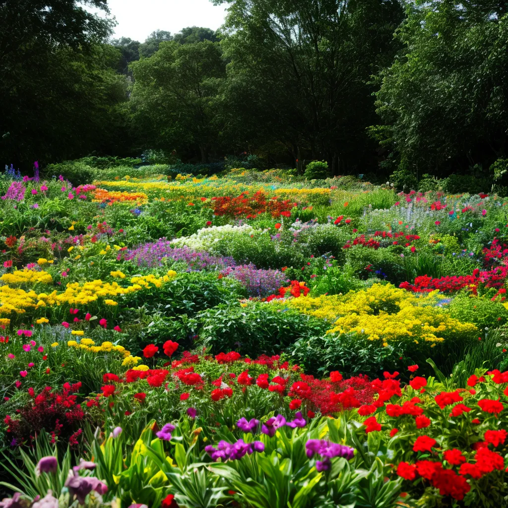jardim composteira cores vegetais