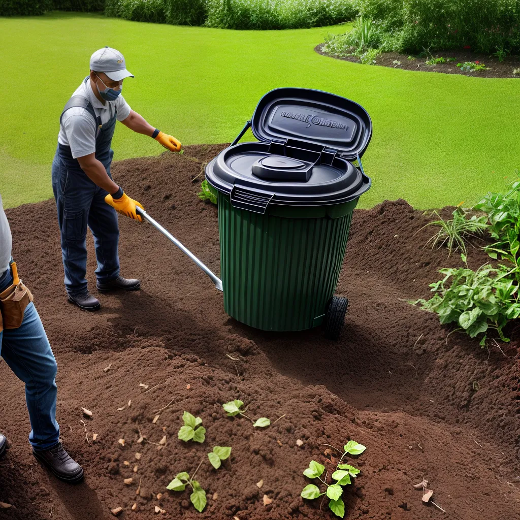 composteira organica materiais gardening