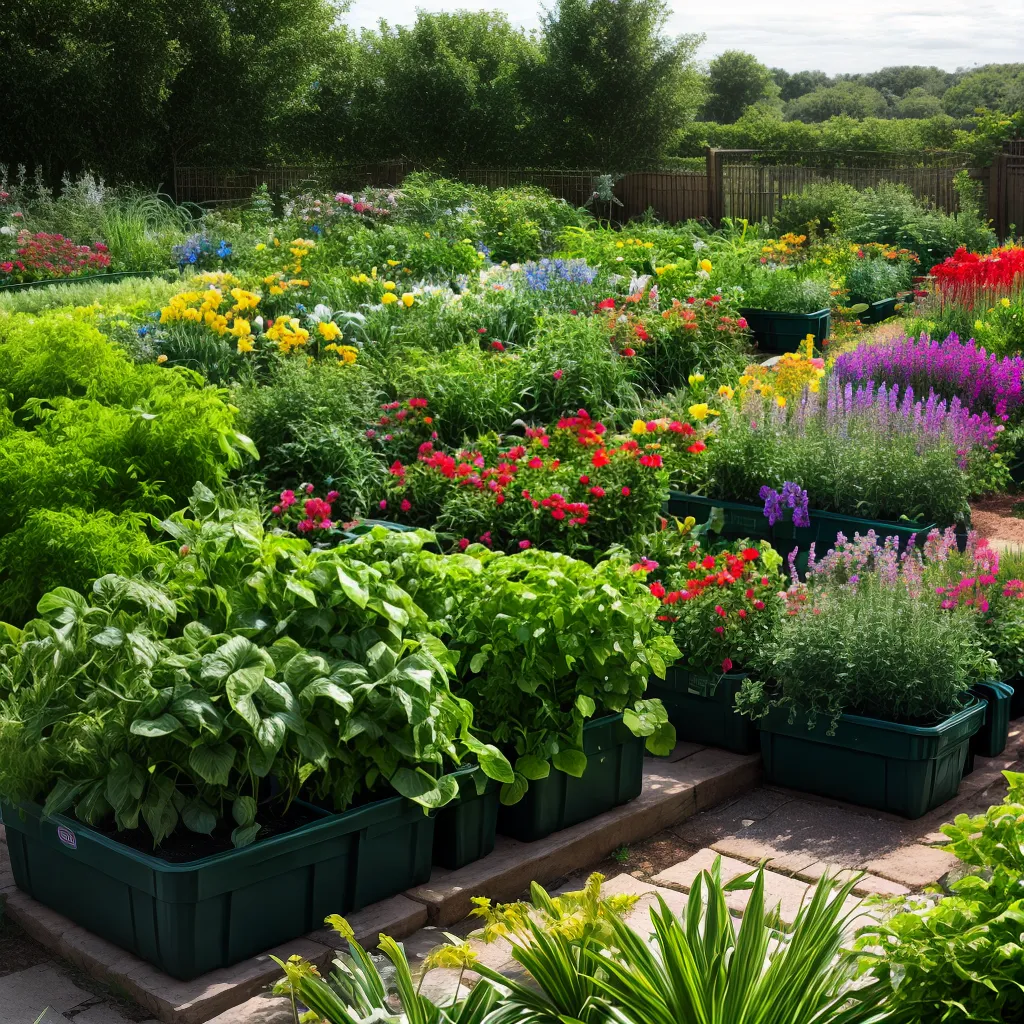 jardim compostagem plantas sustentabilidade