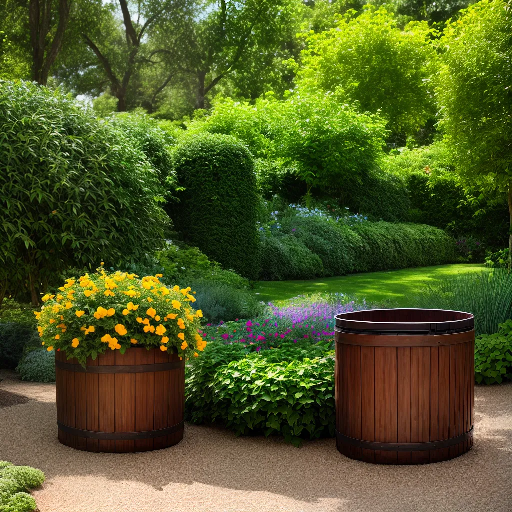 composteira antiga jardim verde