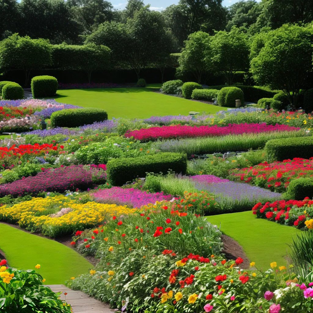 jardim flores compostagem natureza