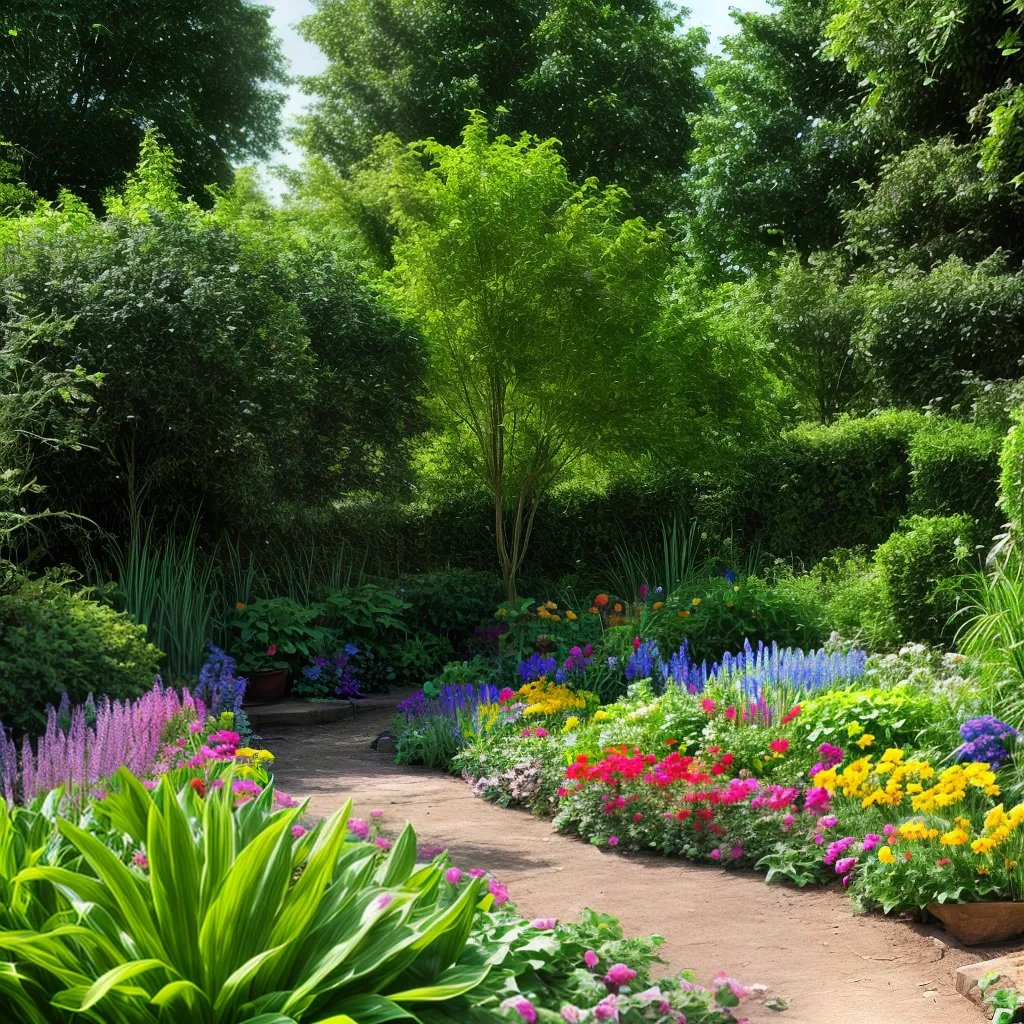jardim vibrante compostagem ecossistema