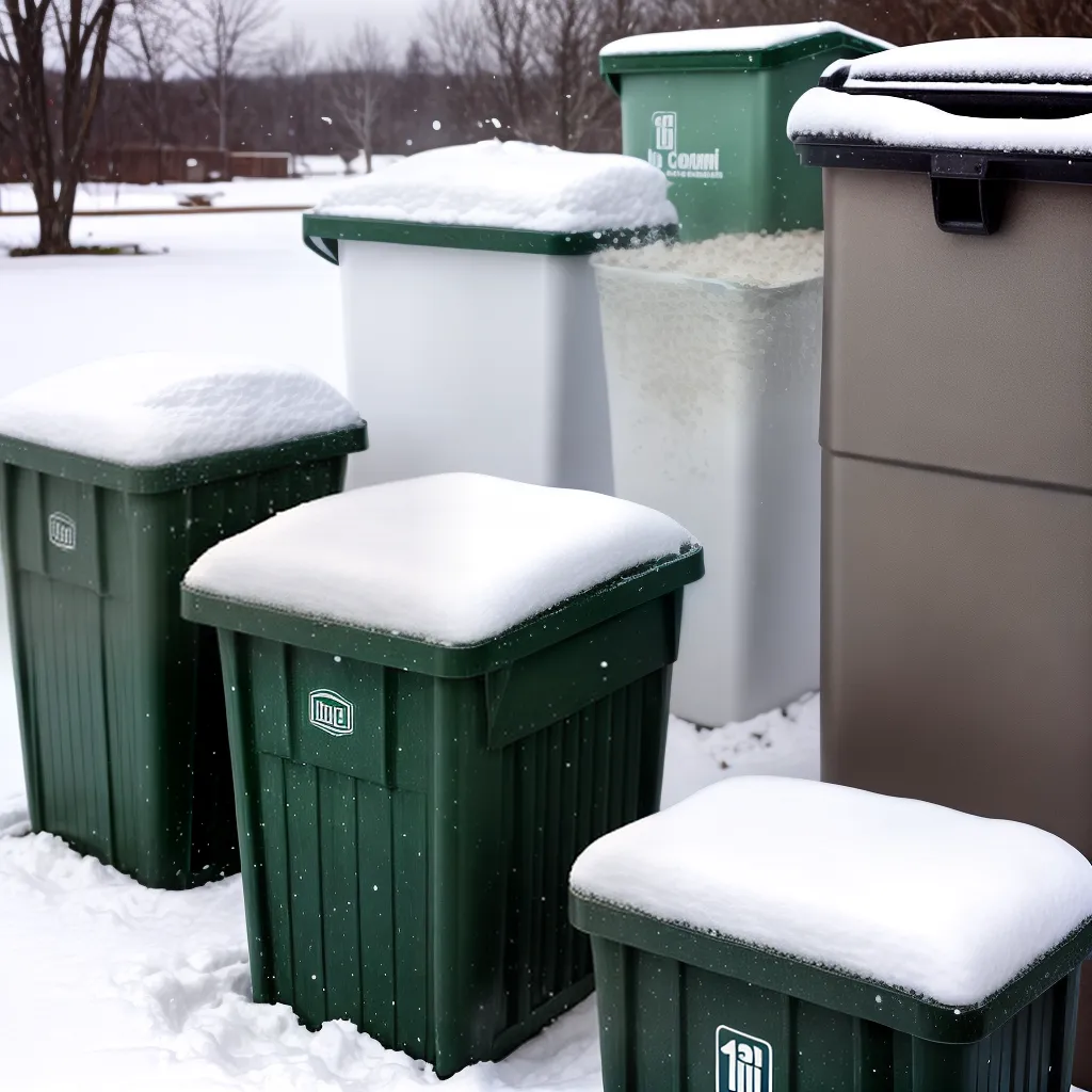 composteira neve vapor compostagem inverno