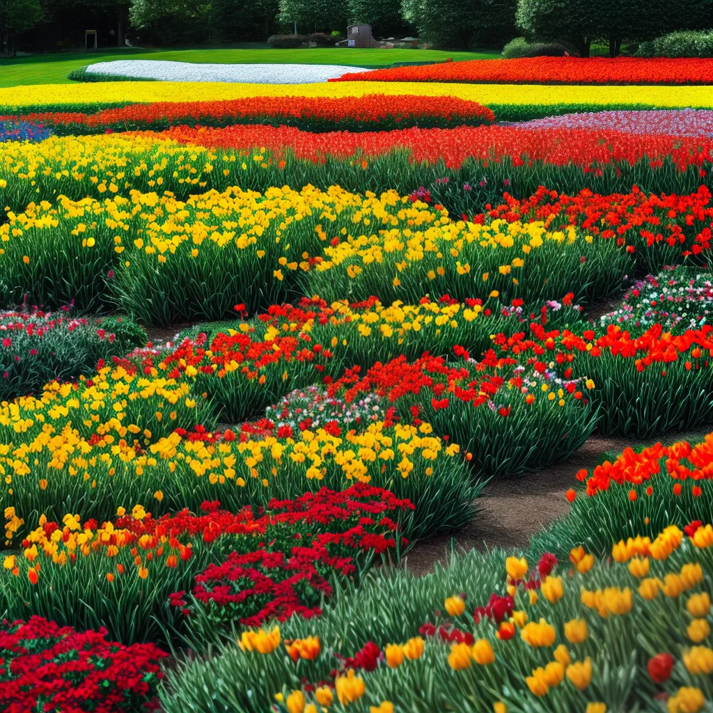 jardim flores coloridas estacoes 1