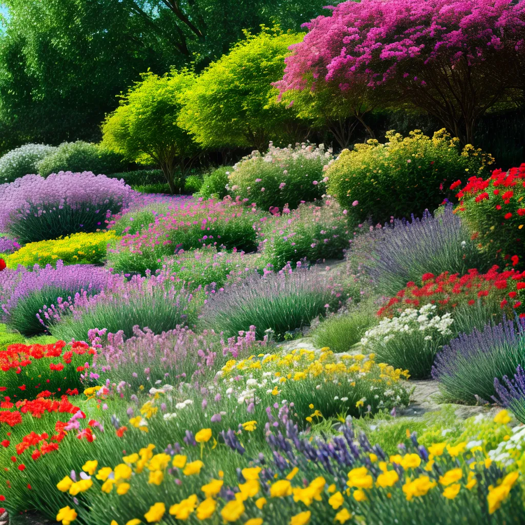 jardim flores aromaticas vibrantes jardim flores aromaticas vibrantes