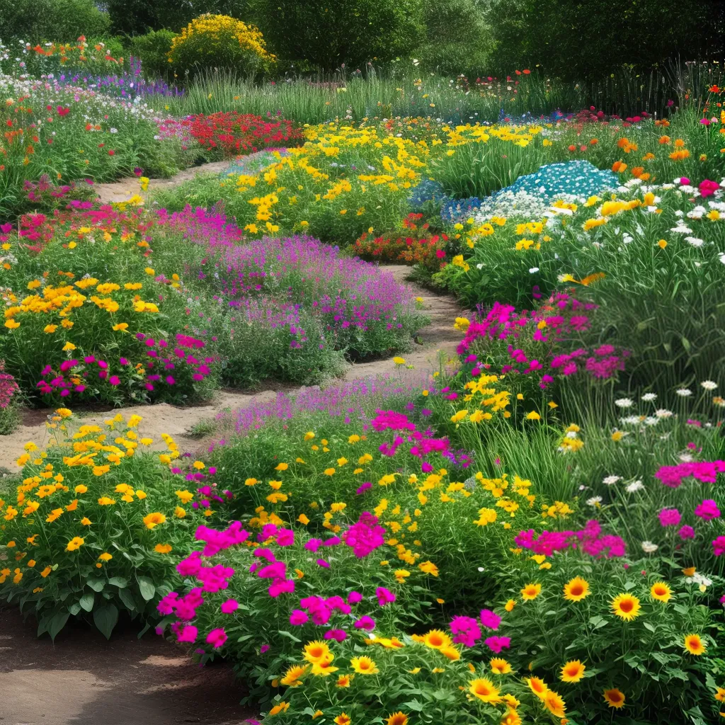 jardim flores coloridas diversidade solo jardim flores coloridas diversidade solo