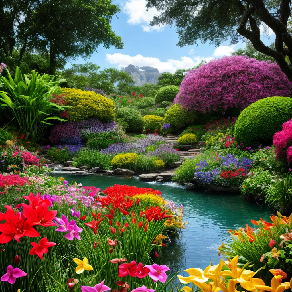 flores raras jardim diversidade mundo