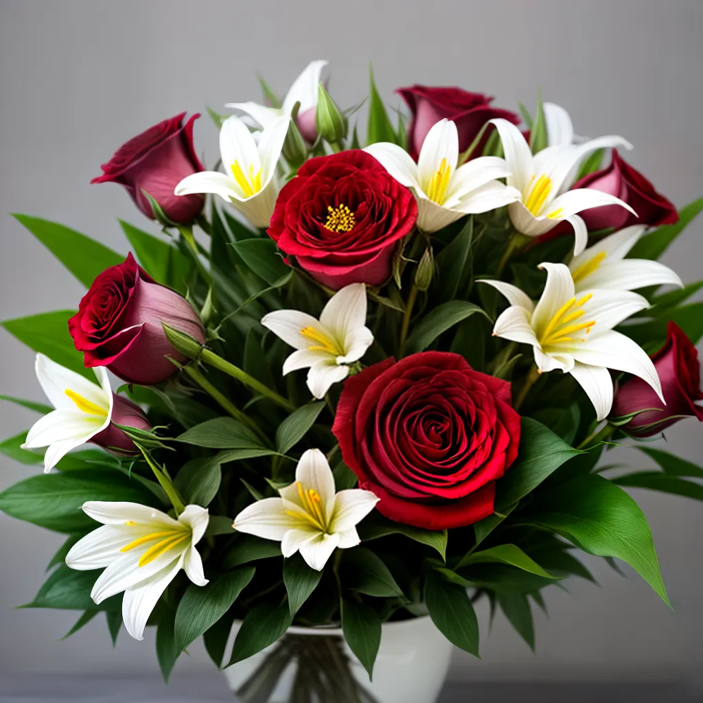 bouquet flores diversidade natureza