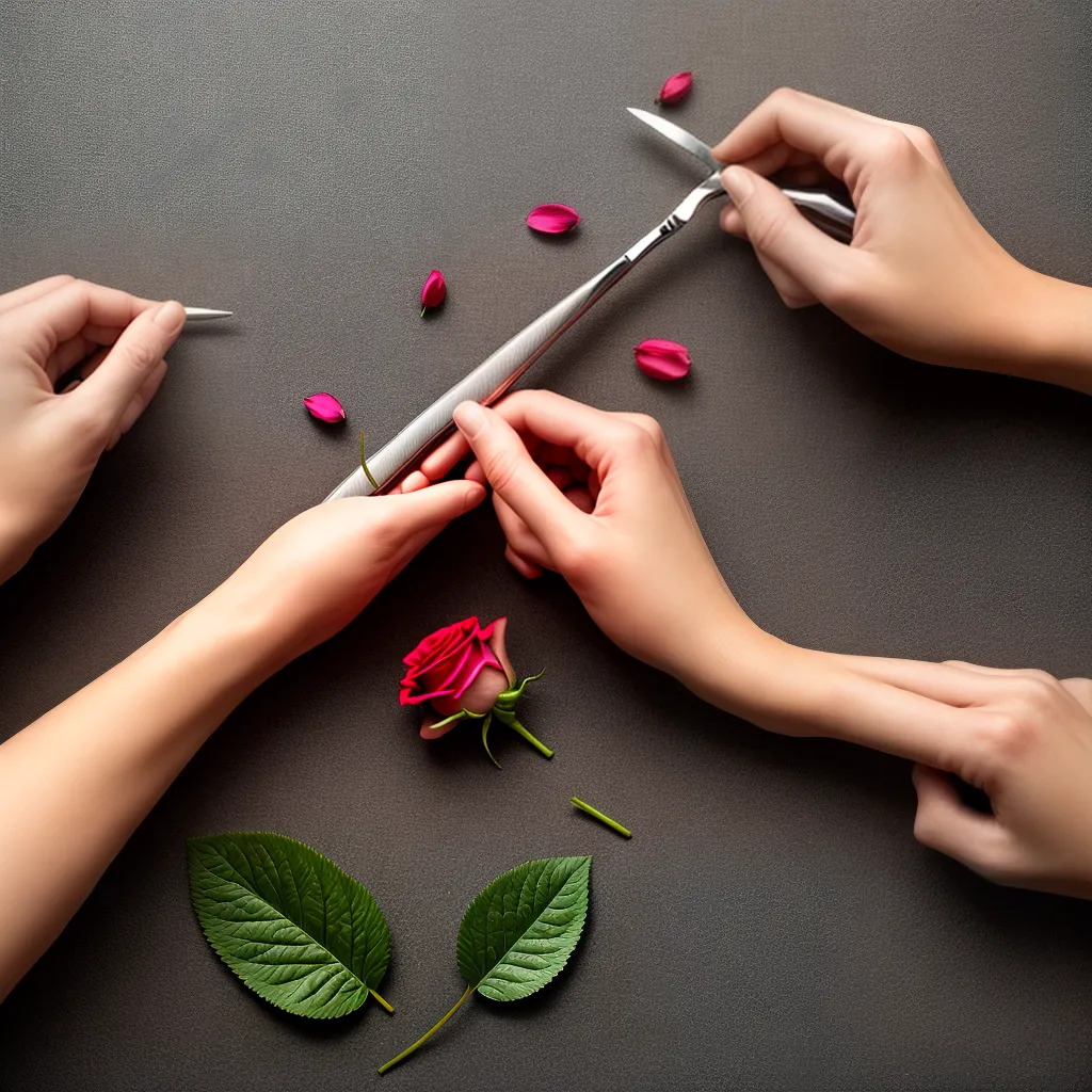 maos rosa poda propagacao flores maos rosa poda propagacao flores
