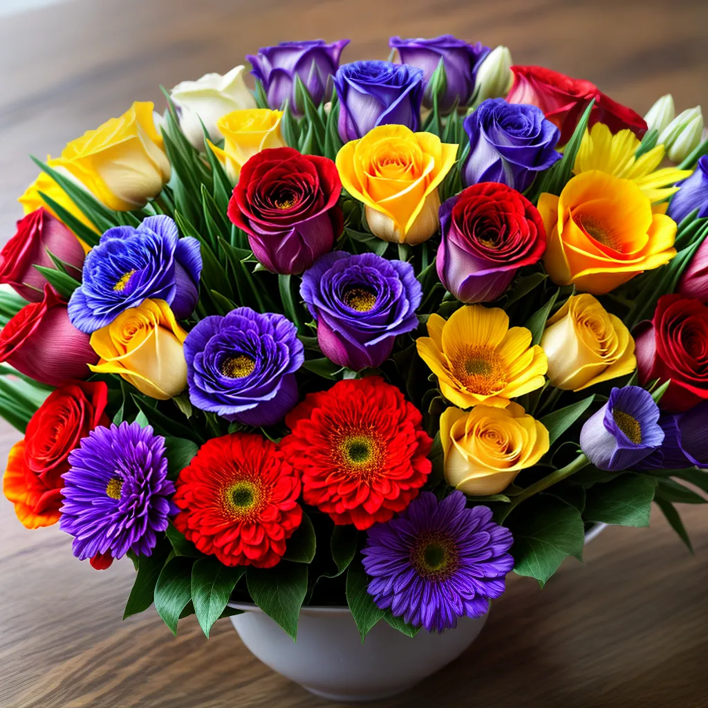 bouquet colorido natureza bem estar bouquet colorido natureza bem estar