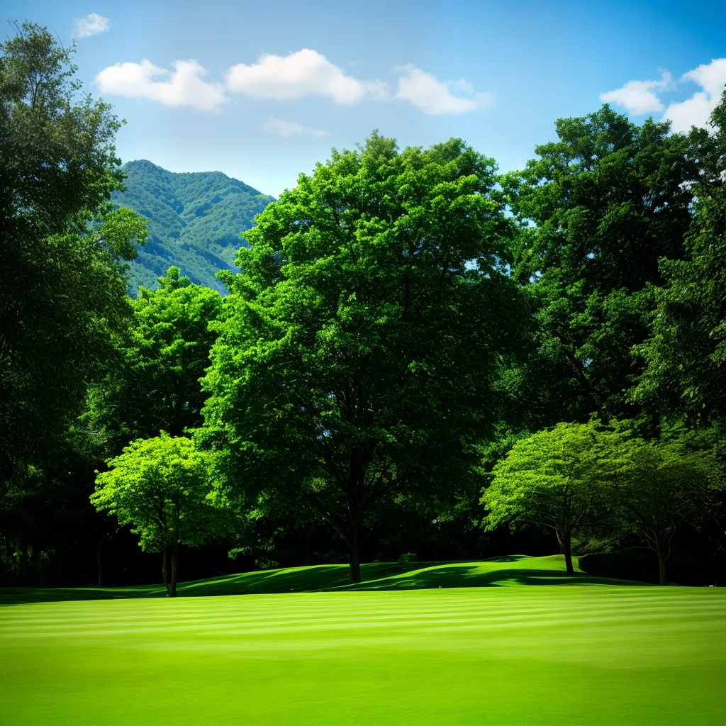 gramado verde ceu azul sustentabilidade