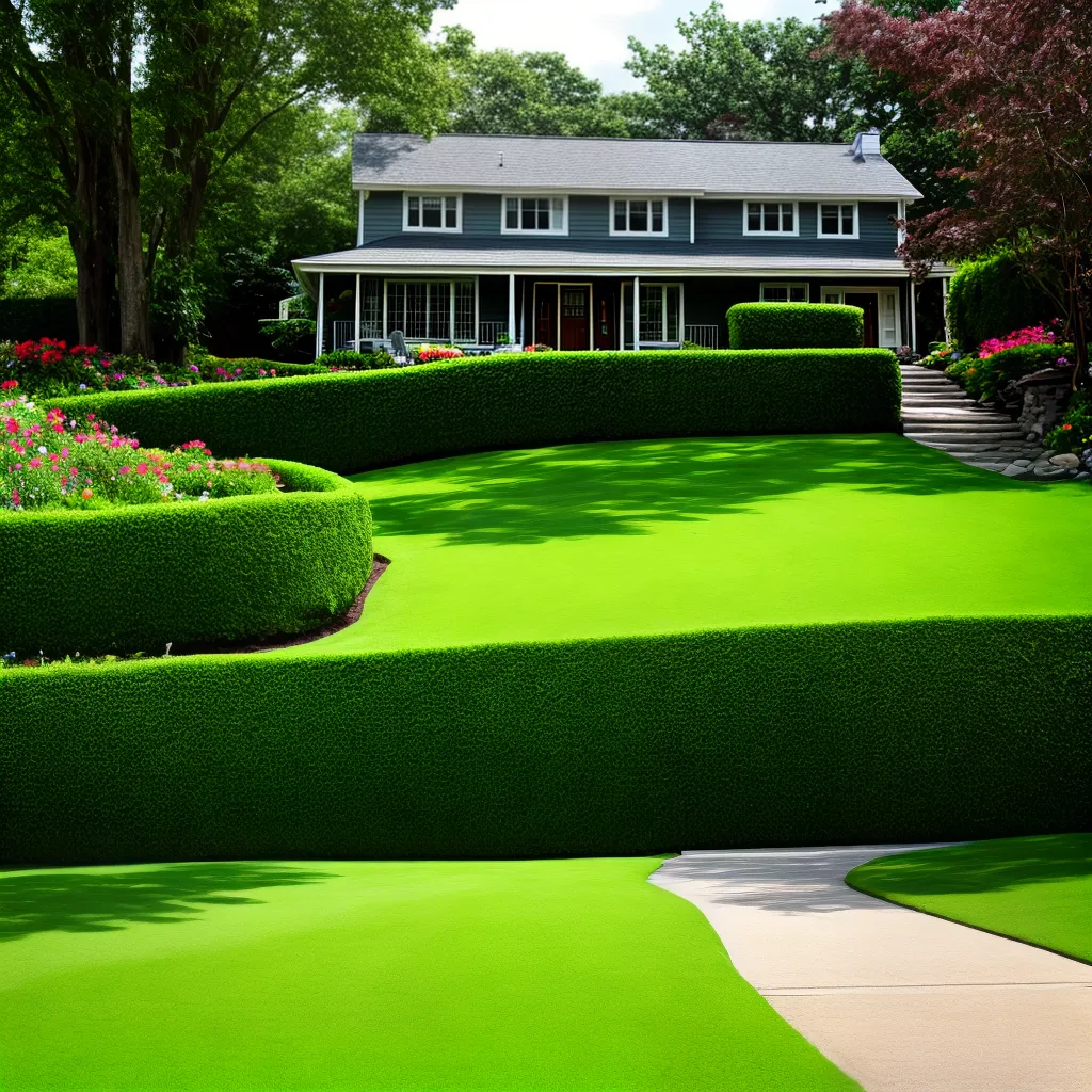 casa jardim florido verde