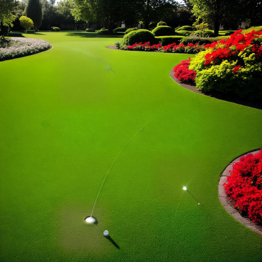 gramado verde sol folhas outono