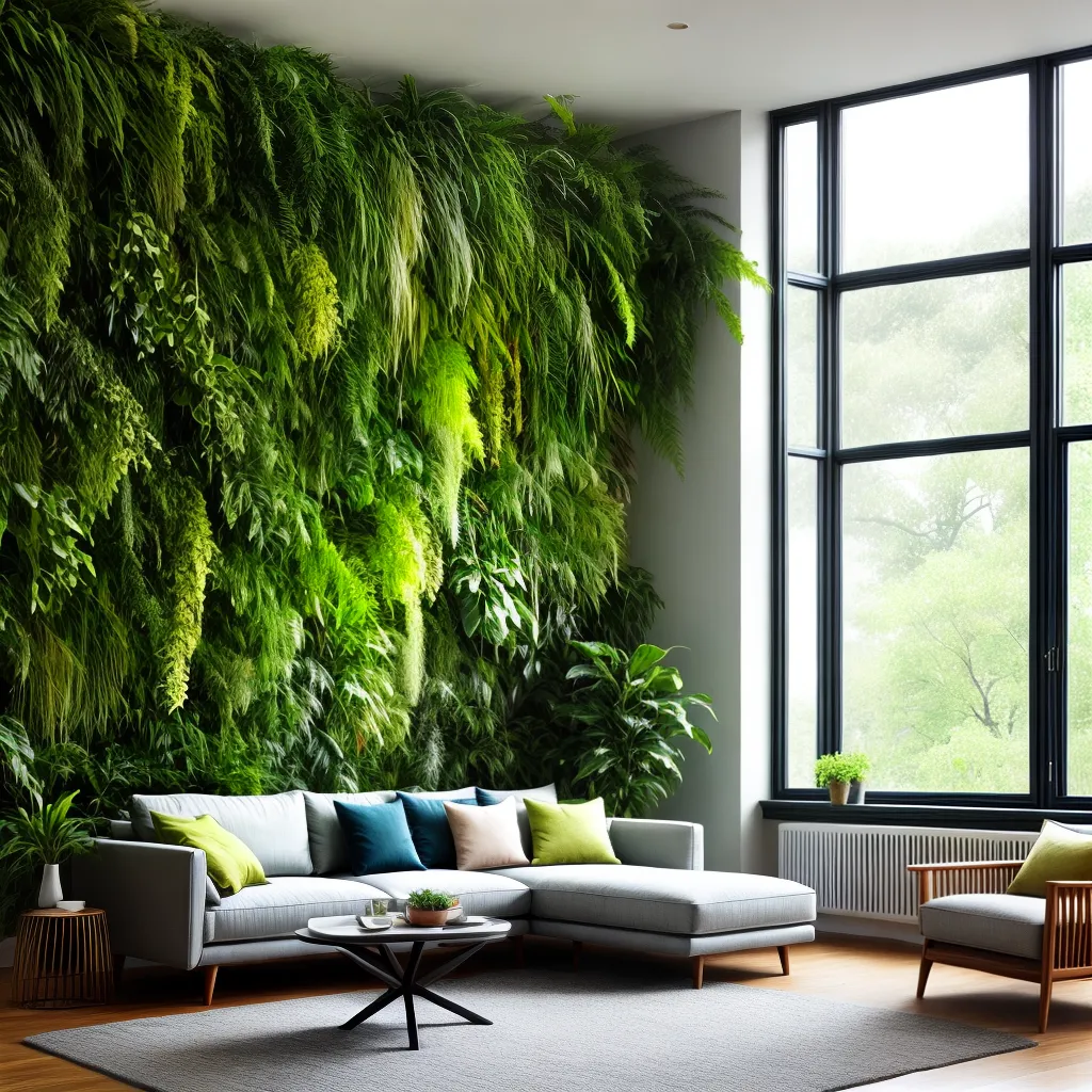 sala iluminada plantas verdes 1