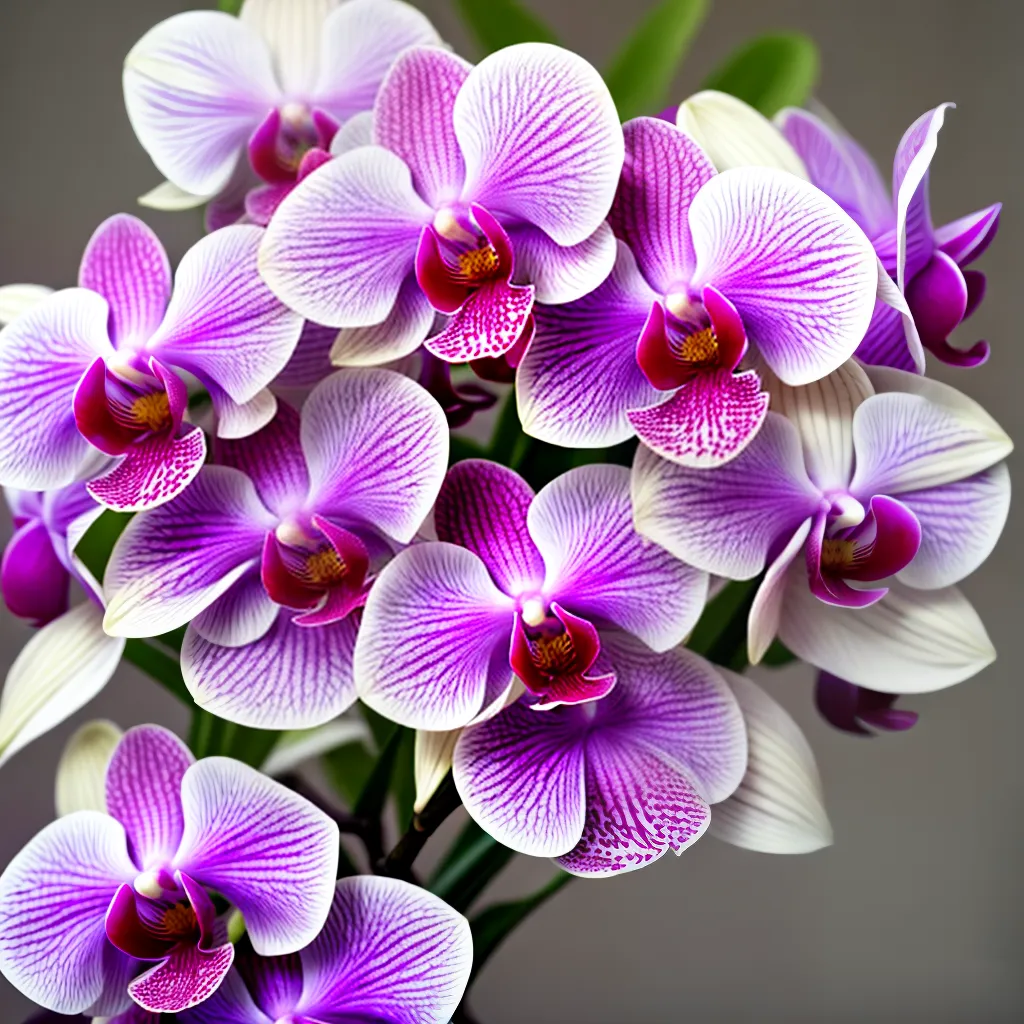 orquideas coloridas petala danca