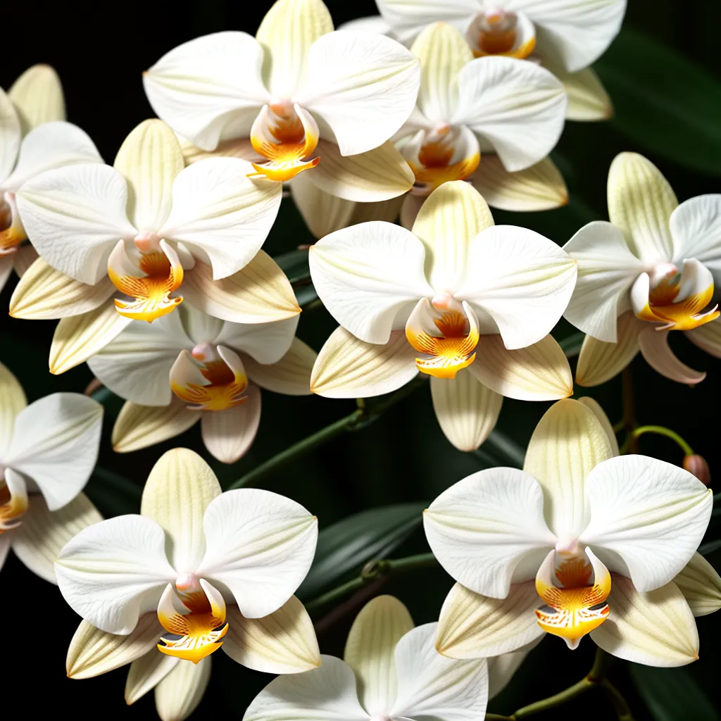 orquidea vanilla planifolia flor branca orquidea vanilla planifolia flor branca